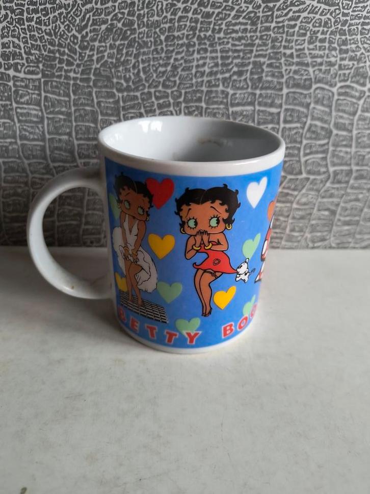 Grote Betty Boop Mok - Verzamelaarsobject, Huis en Inrichting, Keuken | Servies, Gebruikt, Kop(pen) en/of Schotel(s), Overige stijlen