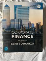 Corporate Finance 6th edition Berk DeMarzo - Studieboek, Boeken, Ophalen, Zo goed als nieuw, Economie en Marketing