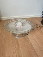 Glazen water ornament, Ophalen, Gebruikt, Schaal, Rond