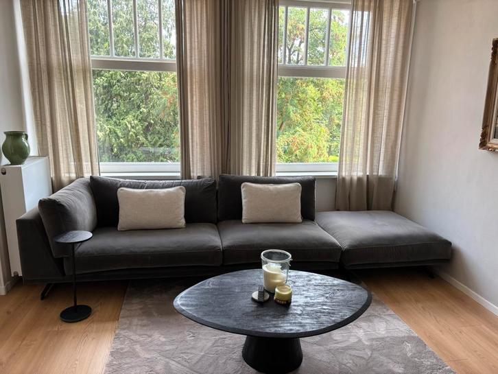 Keijser & Co modulebank Coco donkergrijs, Huis en Inrichting, Banken | Sofa's en Chaises Longues, Zo goed als nieuw, Ophalen