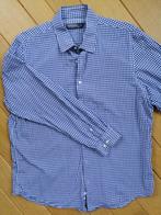 ANGELO LITRICO bloes overhemd blauw wit ruit maat XL, Kleding | Heren, Overhemden, Blauw, Angelo Litrico, Ophalen of Verzenden