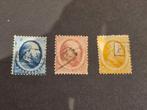 NVPH 4 - 6 1864 Nederland gestempeld, Postzegels en Munten, Postzegels | Nederland, Ophalen of Verzenden