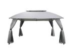 UITVERKOOP! OP=OP! Tuinpaviljoen 3x4m Nevada Stone Grey, Tuin en Terras, Partytenten, De Amert 152 5462GH Veghel, Grizzly Outdoor
