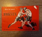 Vintage boekje, Amateur Boksen - Ken uw sport, Boeken, Ophalen, Gelezen, J.F. Duwaer & Zonen, Vechtsport