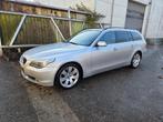 BMW 525i Touring LPG • Panoramadak • Leder • APK 10-2026, Auto's, Automaat, Achterwielaandrijving, Zwart, 2000 kg