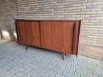 Vintage midboard / sideboard - Deens Design - uniek model, 25 tot 50 cm, Zo goed als nieuw, 200 cm of meer, Ophalen