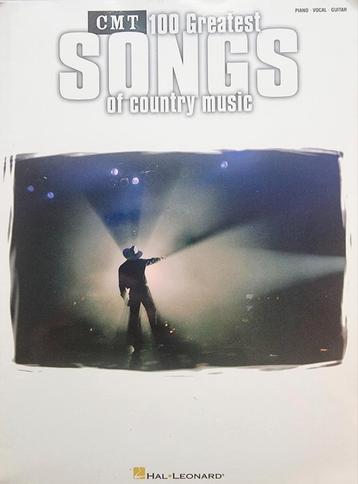 CMT 100 Greatest Country Songs - Piano, Vocal, Gitaar beschikbaar voor biedingen