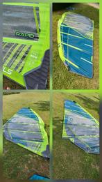 Gunsails zeilen 9.6 .7.9 enz neilpryde carbon gieken, Watersport en Boten, Ophalen of Verzenden, Zo goed als nieuw, Minder dan 250 cm