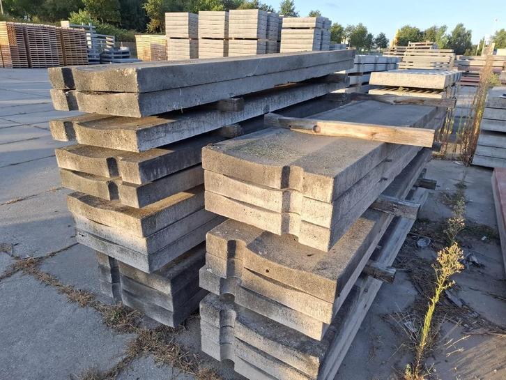 Hekwekgoot met paalsparing 300x60x10cm 30€/m2, Tuin en Terras, Tegels en Klinkers, Nieuw, Overige typen, Beton, 10 m² of meer