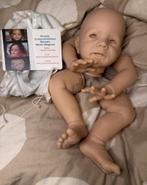 Blanke reborn kit michel met ogen DEAL!, Verzamelen, Poppen, Verzenden, Nieuw, Pop, Levensecht of Reborn