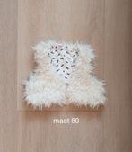 Fluffy witte bodywarmer, Kinderen en Baby's, Ophalen of Verzenden, Zo goed als nieuw, Meisje, Jasje