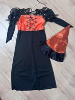 Carnaval heksenkostuum, Ophalen of Verzenden, Zo goed als nieuw, 104 of kleiner, Jongen of Meisje