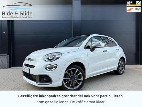 Fiat 500 X 1.5 Hybrid Sport 2024 20dkm leer automaat btw gar, Auto's, Fiat, Bedrijf, Te koop, 500X, ABS, Achteruitrijcamera, Airbags