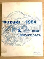 Suzuki 1984 4 & 2 Stroke Service Data, Motoren, Suzuki