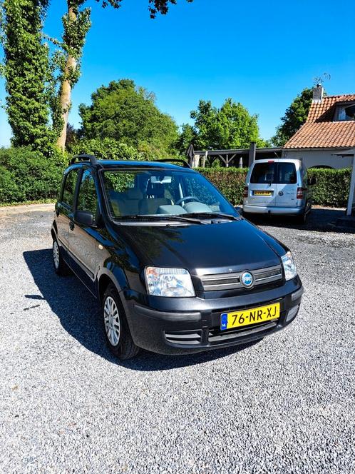 Leuke Fiat Panda 1.2 2004 Zwart, 149 dkm, Auto's, Fiat, Particulier, Panda, Benzine, C, Hatchback, Handgeschakeld, Origineel Nederlands