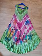 Bohemian ibiza jurk  one size,Made India, Ophalen of Verzenden, Zo goed als nieuw, Maat 38/40 (M), Onder de knie