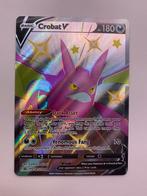 POKEMON SHINY CROBAT V PROMO - SWSH098, Foil, Ophalen of Verzenden, Losse kaart, Zo goed als nieuw