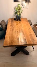 Eettafel Monique - 160cm, Huis en Inrichting, Tafels | Eettafels, Ophalen, Gebruikt, 50 tot 100 cm, 150 tot 200 cm