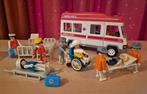 Vintage Playmobil ambulance, rolstoel en ziekenhuisbedden, Kinderen en Baby's, Speelgoed | Playmobil, Ophalen of Verzenden, Gebruikt