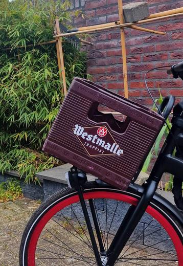 Westmalle Trappist bagagedrager krat  beschikbaar voor biedingen