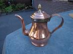 Mooi elegant koperen koffiekan. Echt antiek, Antiek en Kunst, Ophalen of Verzenden, Koper