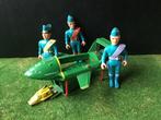 Matchbox Thunderbird 2 en 4 + 3 actiefiguren, Ophalen of Verzenden, Gebruikt