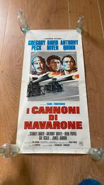Originele poster van The Guns of Navarone uit Italië, Verzamelen, Posters, Gebruikt, Ophalen of Verzenden, Rechthoekig Staand