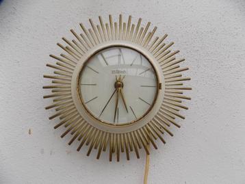 Klok keuken electrisch Hilbink jaren 50 60 vintage retro beschikbaar voor biedingen