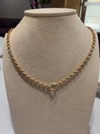 14k Gouden Jassaron Ketting Dames, Sieraden, Tassen en Uiterlijk, Kettingen, Goudpunt, Nieuw, Ophalen of Verzenden, Goudpunt