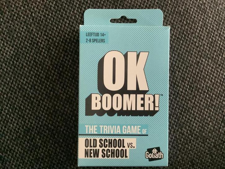 OK boomer old school vs new school kaarten kaartspel nieuw!, Hobby en Vrije tijd, Gezelschapsspellen | Kaartspellen, Nieuw, Ophalen of Verzenden