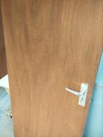 Partij vintage fineer deuren, Gebruikt, Binnendeur, Ophalen of Verzenden, 200 tot 215 cm
