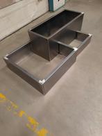 Maatwerk Cortenstalen plantenbakken/bloembakken, Ophalen, 100 cm of meer, Vierkant, Nieuw