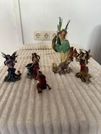 Elven Beeldjes met Draken - Fantasy Collectibles, Ophalen, Zo goed als nieuw, Fantasy