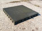 99 Rubber tegels 50x50x6,5, Tuin en Terras, Tegels en Klinkers, Ophalen, Gebruikt, -, -