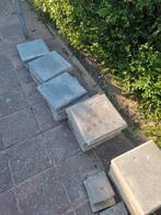 50 stoeptegels 3030 grijs, Ophalen, Gebruikt, 10 m² of meer, Beton