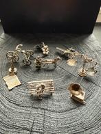 8 zilveren miniaturen, Ophalen of Verzenden, Zo goed als nieuw, Zilver
