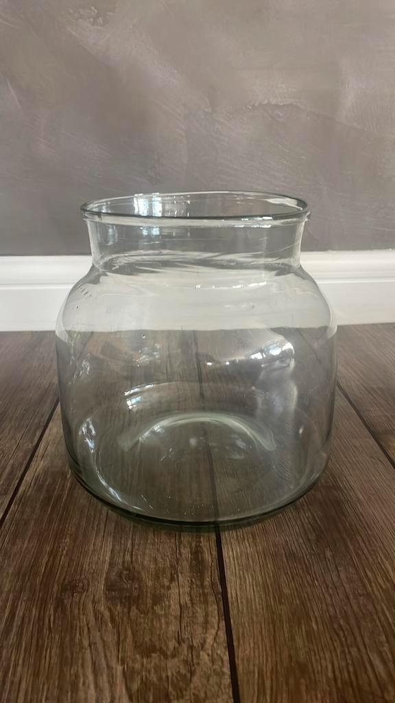 Brede Vaas - Stijlvol en Tijdloos, Huis en Inrichting, Woonaccessoires | Vazen, Zo goed als nieuw, Overige kleuren, Minder dan 50 cm