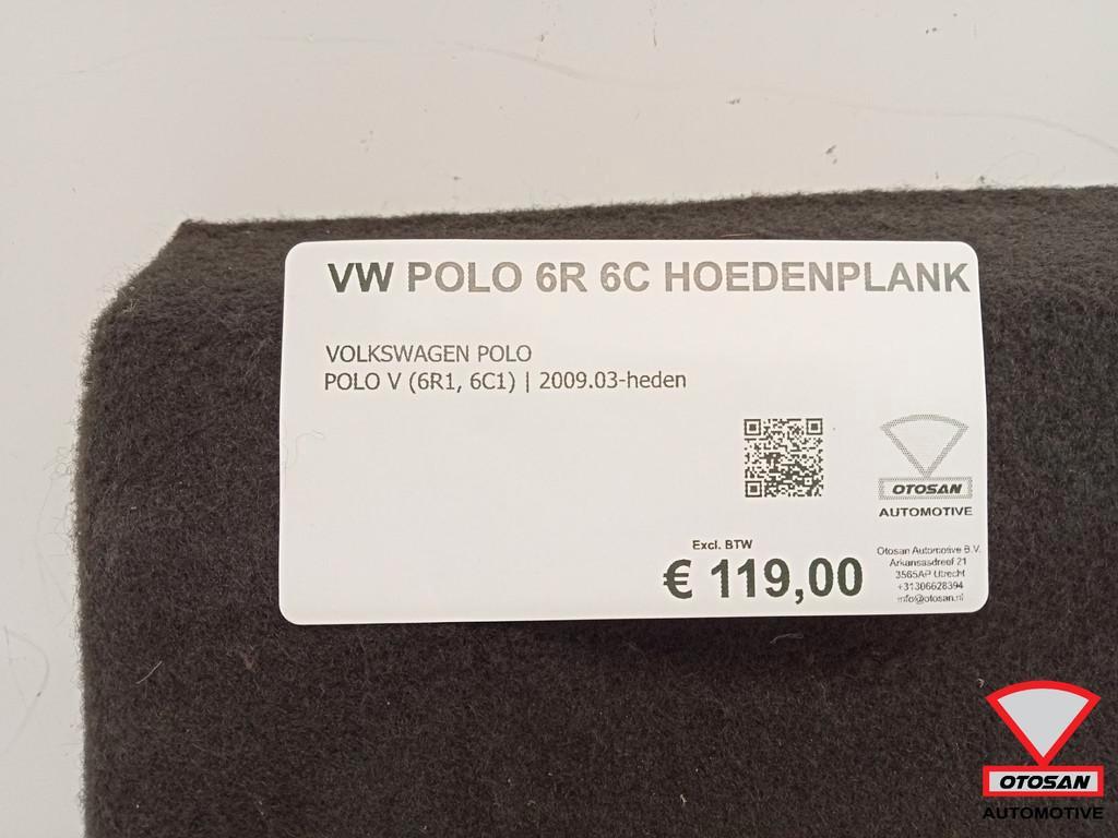 ≥ VW Polo 6R 6C Hoedenplank Hoedeplank Origineel! — Interieur en