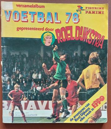 Panini plaatjesalbum Eredivisie 1977 1978 voetbal beschikbaar voor biedingen