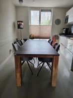 Eettafel, Huis en Inrichting, Tafels | Eettafels, 50 tot 100 cm, 150 tot 200 cm, Gebruikt, Rechthoekig