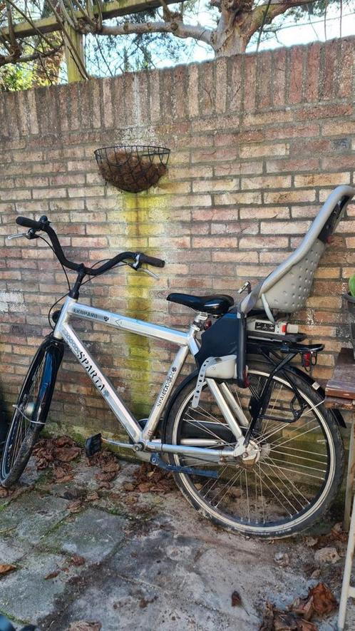 Stevige Herenfiets (Frame maat 53), Fietsen en Brommers, Fietsen | Heren | Herenfietsen, Gebruikt, Sparta, 53 tot 57 cm, Ophalen