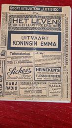 Het Leven 1934 Uitvaart Koningin Emma, Boeken, Tijdschriften en Kranten, Ophalen of Verzenden, Gelezen