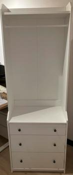 IKEA HAUGA Kast in zeer goede staar, Ophalen, Kunststof, 50 tot 100 cm, Zo goed als nieuw