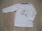 Name it wit shirt stars 80/86  zgan, Kinderen en Baby's, Babykleding | Maat 80, Verzenden, Zo goed als nieuw, Name IT, Jongetje