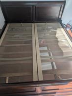 Koloniaal bed tegen elk aannemelijk bod, Huis en Inrichting, Slaapkamer | Bedden, Ophalen, Gebruikt, Bruin, Koloniaal