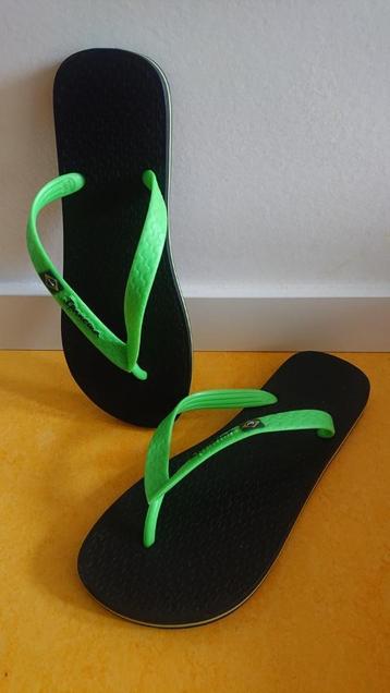 Ipanema slippers groen zwart, maat 38, nieuw beschikbaar voor biedingen