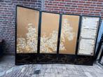 Japans Kamerscherm met Verborgen Chinese Studentenlijst, Huis en Inrichting, Woonaccessoires | Kamerschermen, Vintage, Vintage