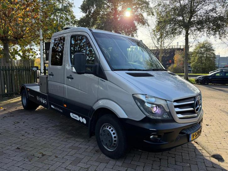 Mercedes-Benz Sprinter 519 3.0 CDI 432 DC 5Pers Xenon Trekke, Auto's, Bestelauto's, Bedrijf, Te koop, ABS, Centrale vergrendeling