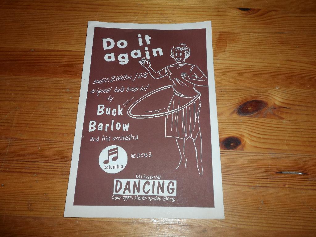 Do it again - welton / dils - buck barlow, Gebruikt, Gitaar, Ophalen of Verzenden, Artiest of Componist