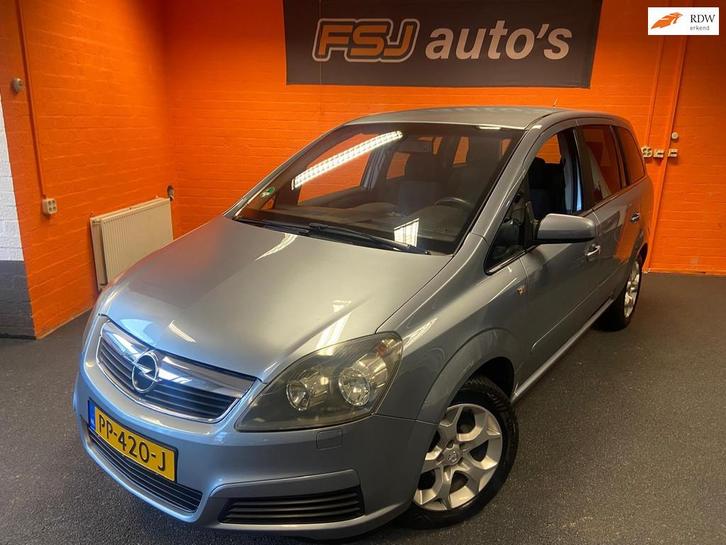 Opel Zafira 2.2 / 7 PERSOONS / ESSENTIA / AIRCO / APK 16-10-, Auto's, Opel, Bedrijf, Te koop, Zafira, ABS, Airbags, Airconditioning